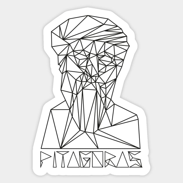Pitagoras Sticker by Mr. 808
